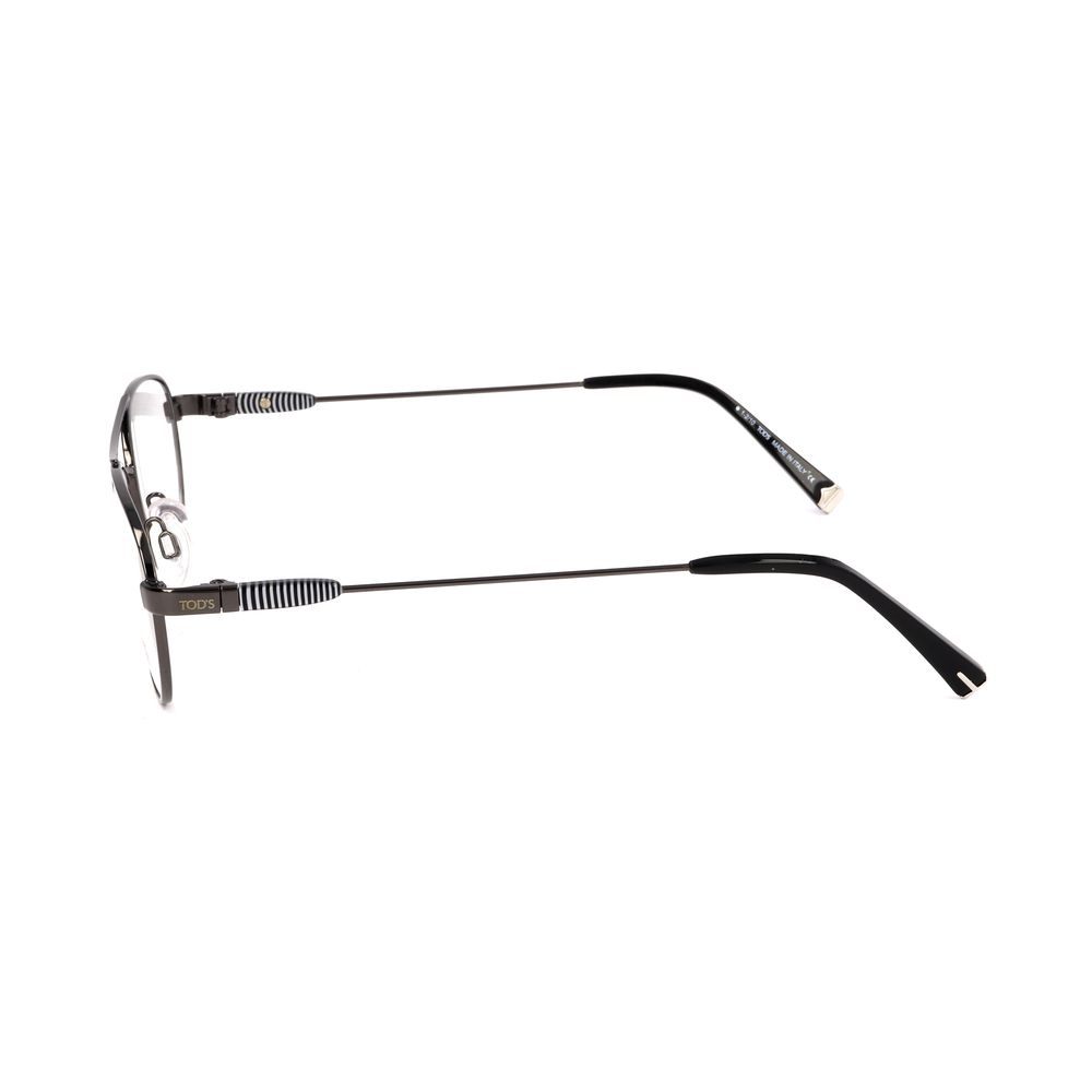 Tod's Gray Metal Glasses Frames