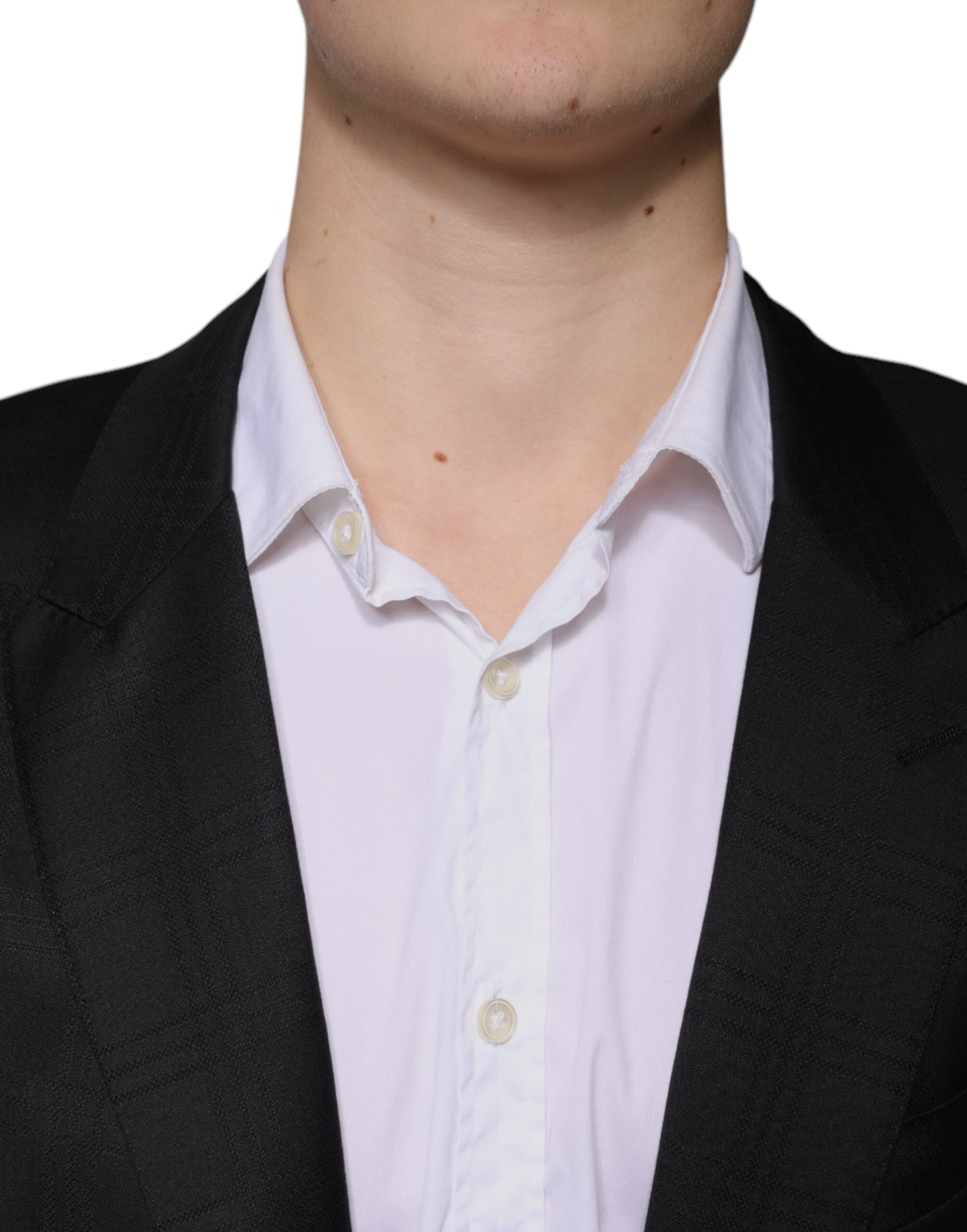 Dolce & Gabbana Black Wool Single Breasted Formal Suit Dolce & Gabbana