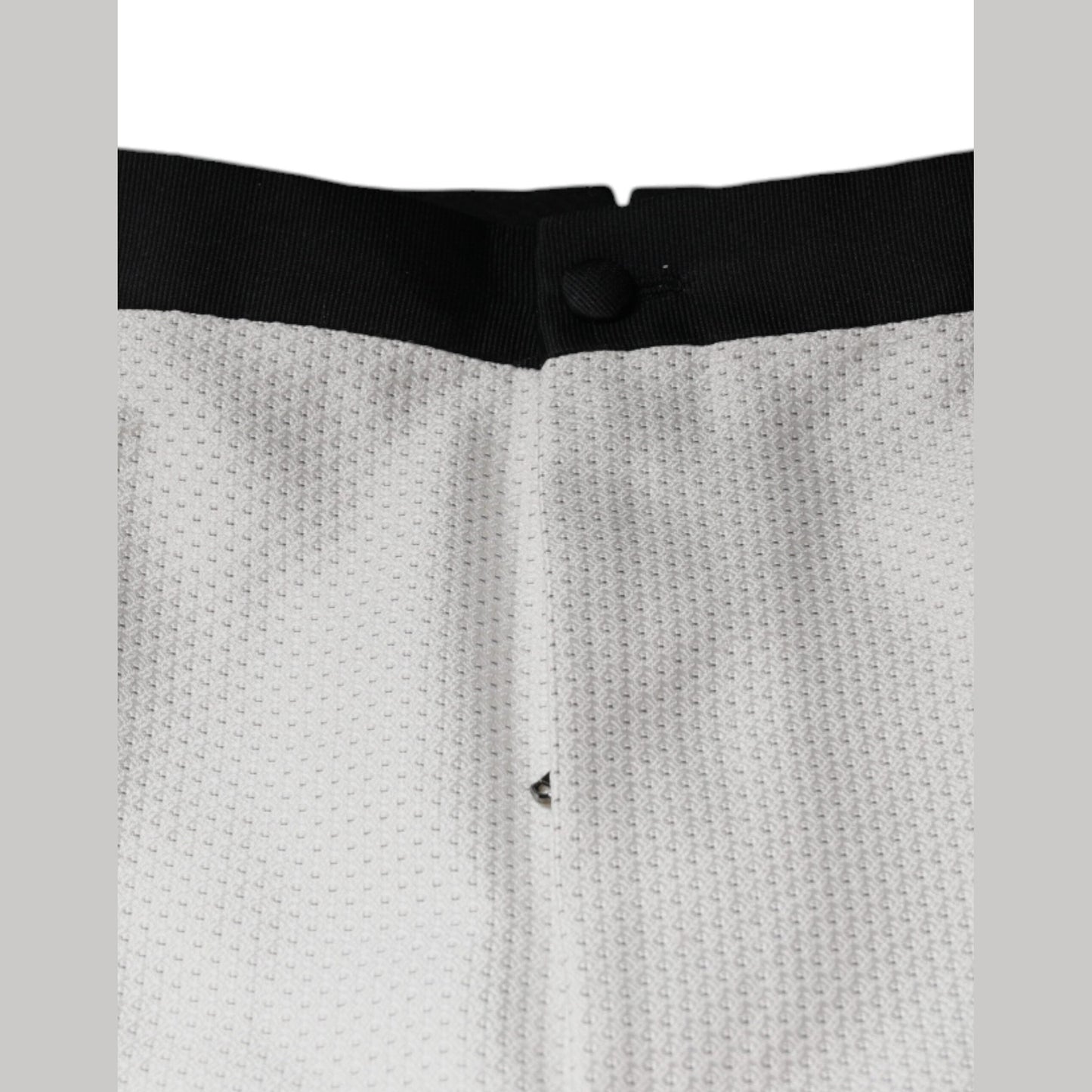 Dolce & Gabbana White Polyester Formal Dress Pants