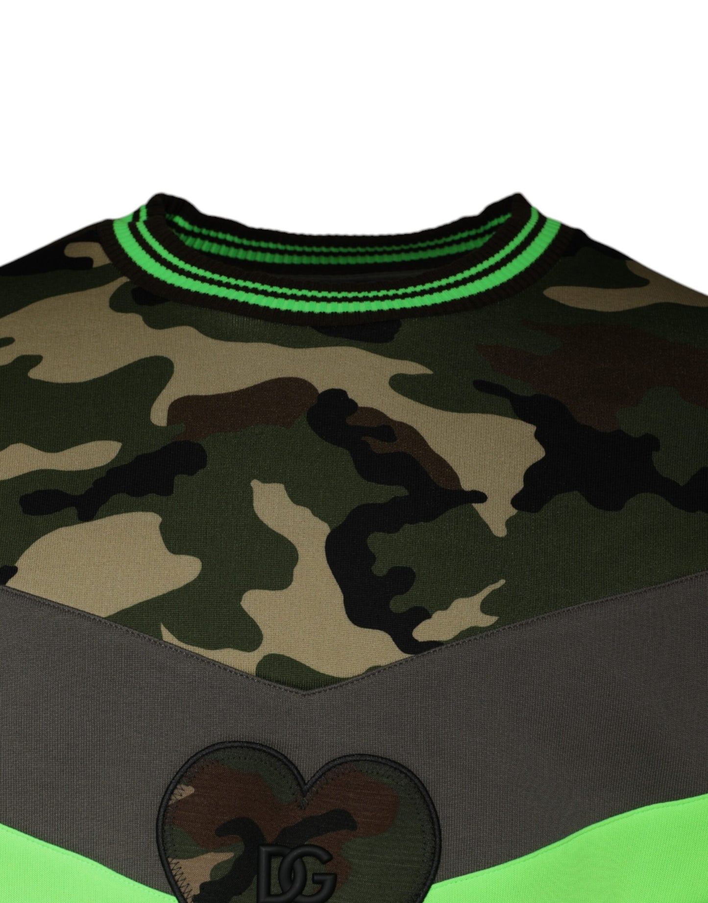 Dolce & Gabbana Multicolor Camouflage Sweatshirt Sweater Dolce & Gabbana