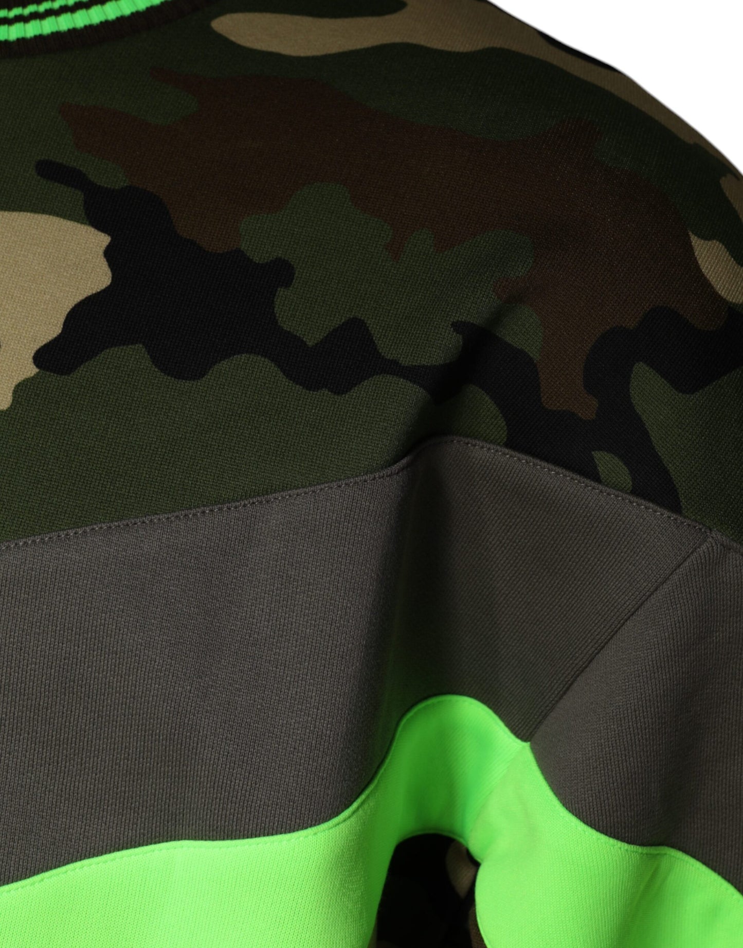 Dolce & Gabbana Multicolor Camouflage Sweatshirt Sweater Dolce & Gabbana