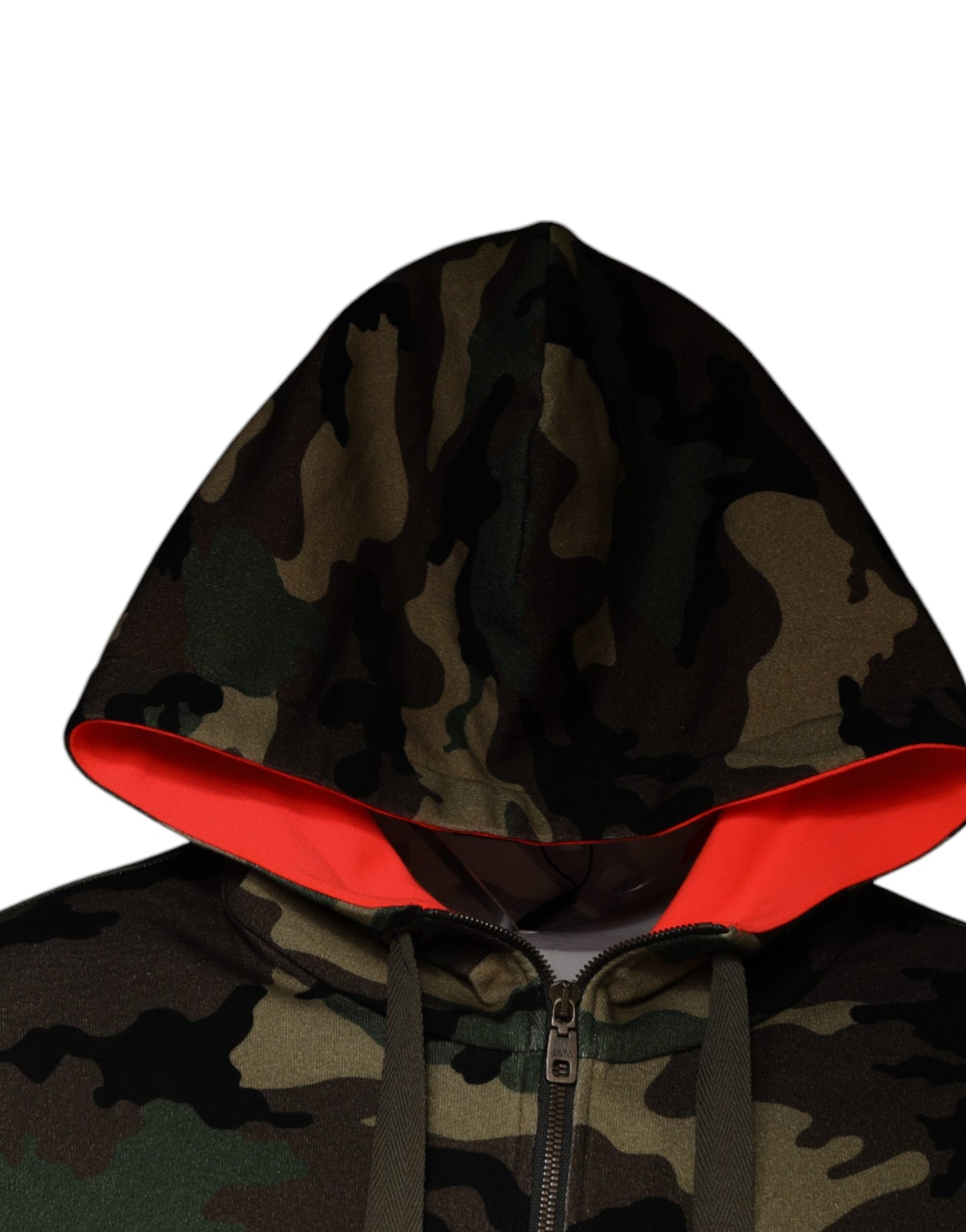 Dolce & Gabbana Multicolor Camouflage Hooded Men Sweatshirt Sweater Dolce & Gabbana
