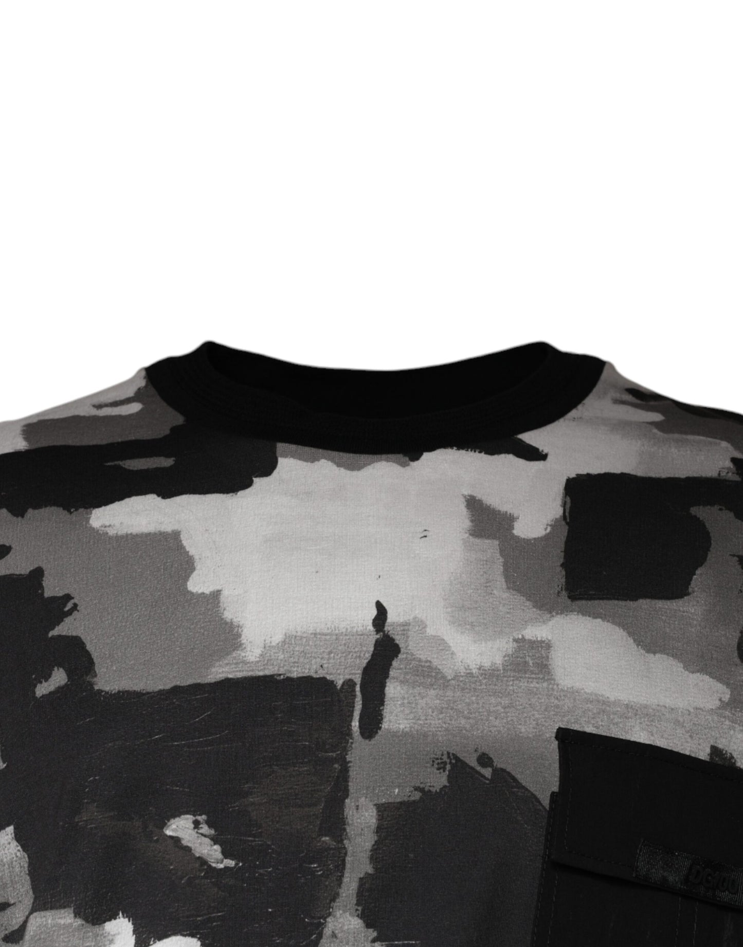 Dolce & Gabbana Multicolor Camouflage Cotton Crewneck T-shirt Dolce & Gabbana
