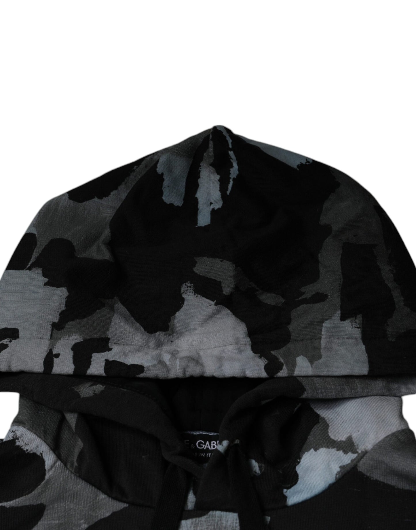Dolce & Gabbana Multicolor Camouflage Men Hooded Sweater Copy Dolce & Gabbana