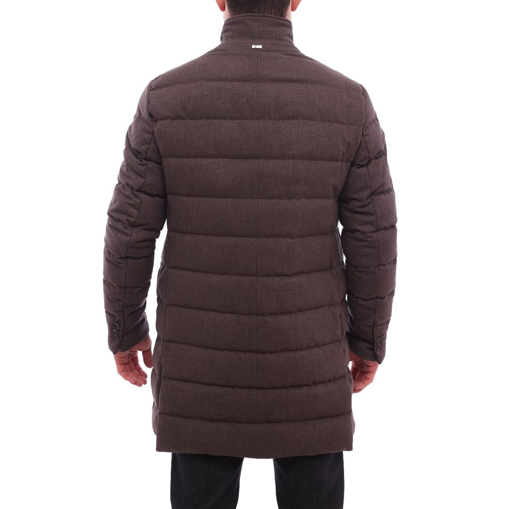Herno Brown Wool Jacket Herno