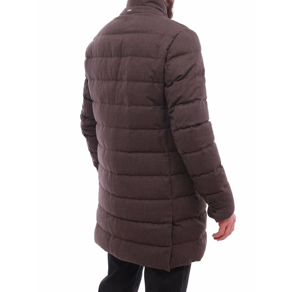 Herno Brown Wool Jacket Herno