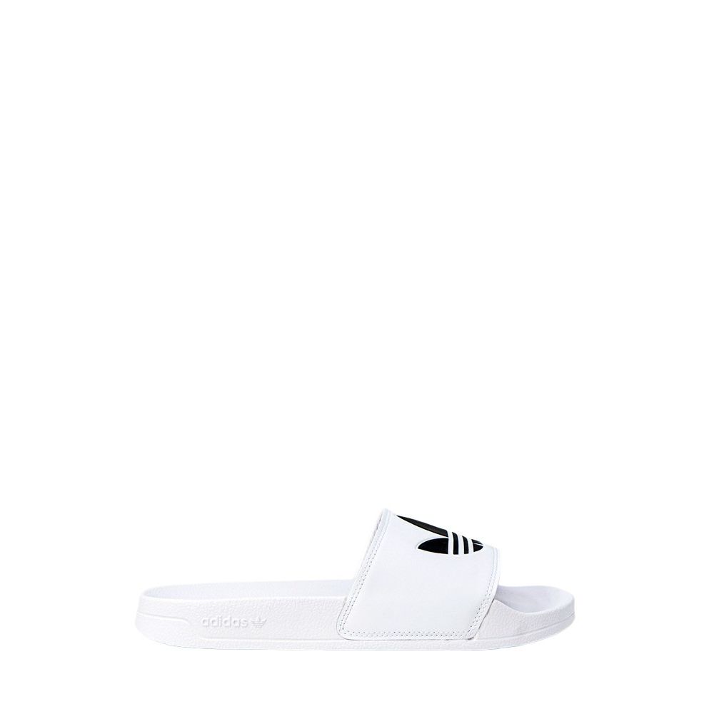 Adidas White Polyester Slipper Adidas