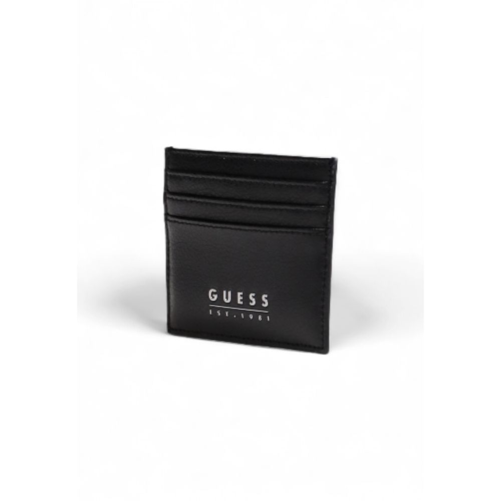 Guess Black Leather Cardholder Guess