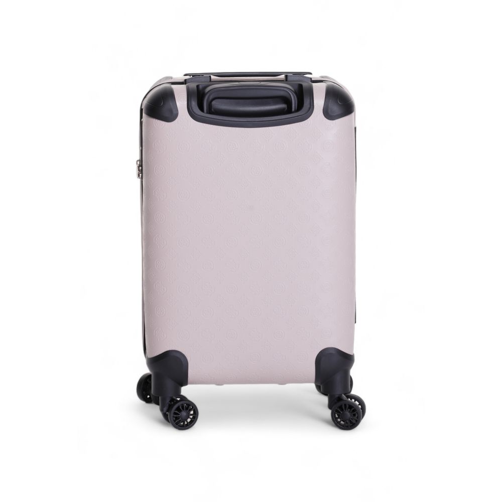 Guess Pink Polyethylene Luggage And Travel Guess