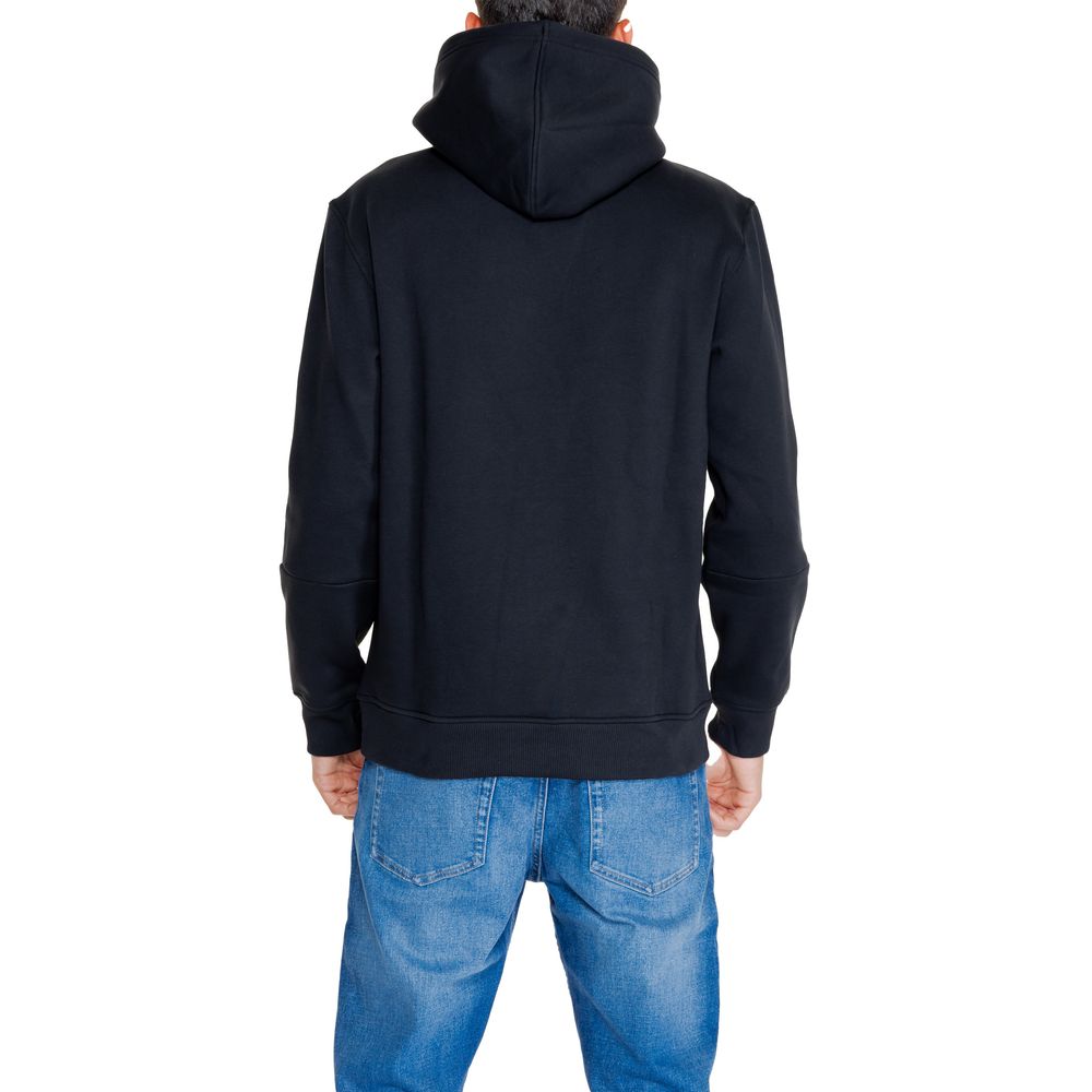 Calvin Klein Jeans Black Cotton Hoody Calvin Klein Jeans