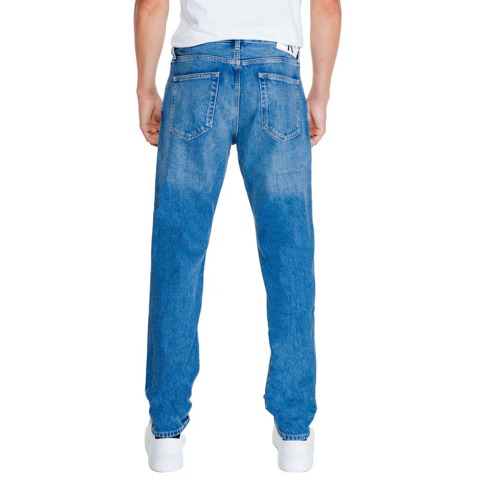 Calvin Klein Jeans Light Blue Cotton Relaxed Fit Jean Calvin Klein Jeans