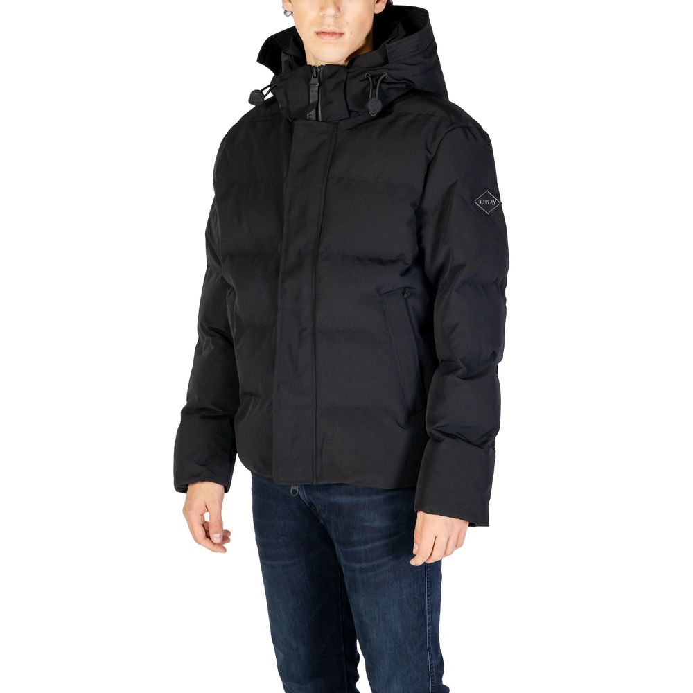 Replay Black Polyamide Jackets & Coat Replay