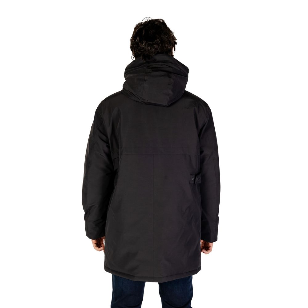 Replay Black Polyamide Parka Replay