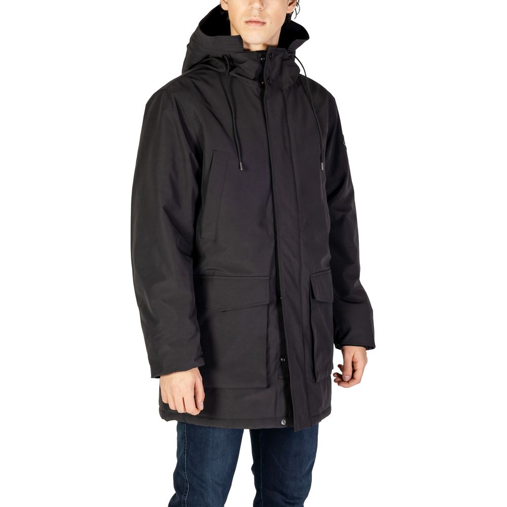 Replay Black Polyamide Parka Replay