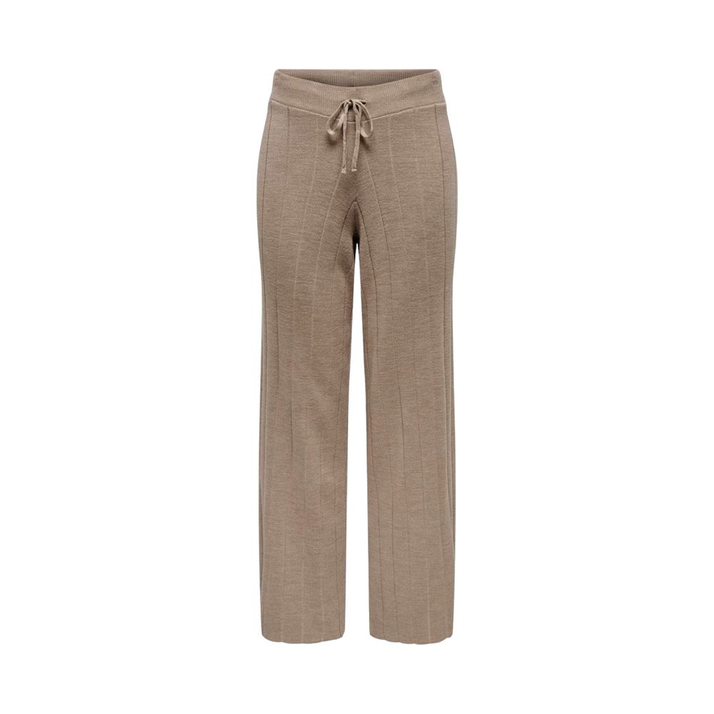 Only Beige Marabou Pant Only