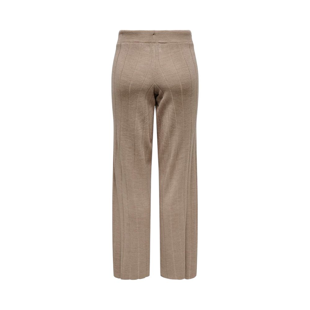 Only Beige Marabou Pant Only
