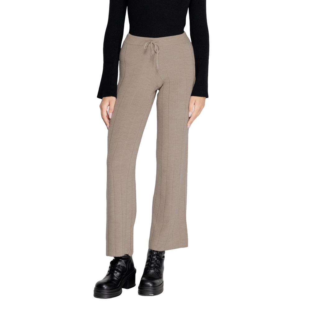 Only Beige Marabou Pant Only
