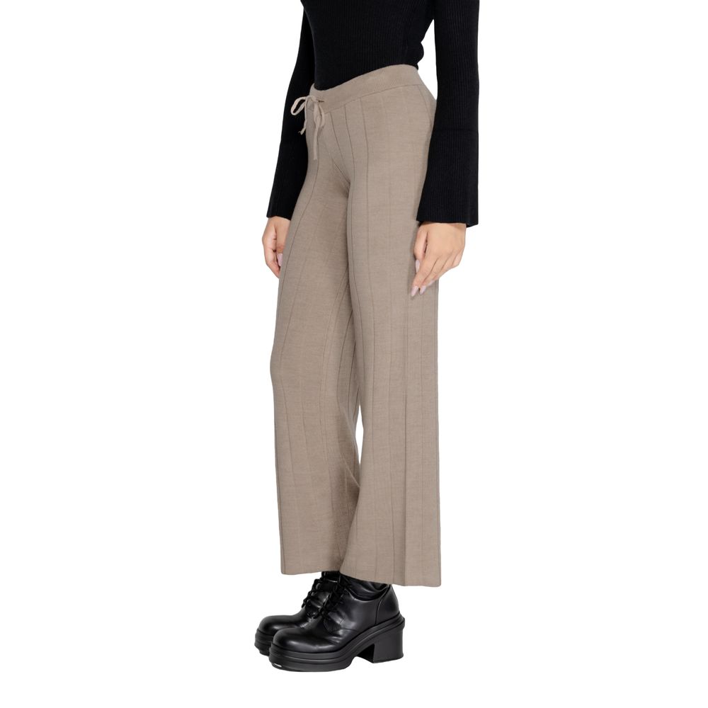 Only Beige Marabou Pant Only