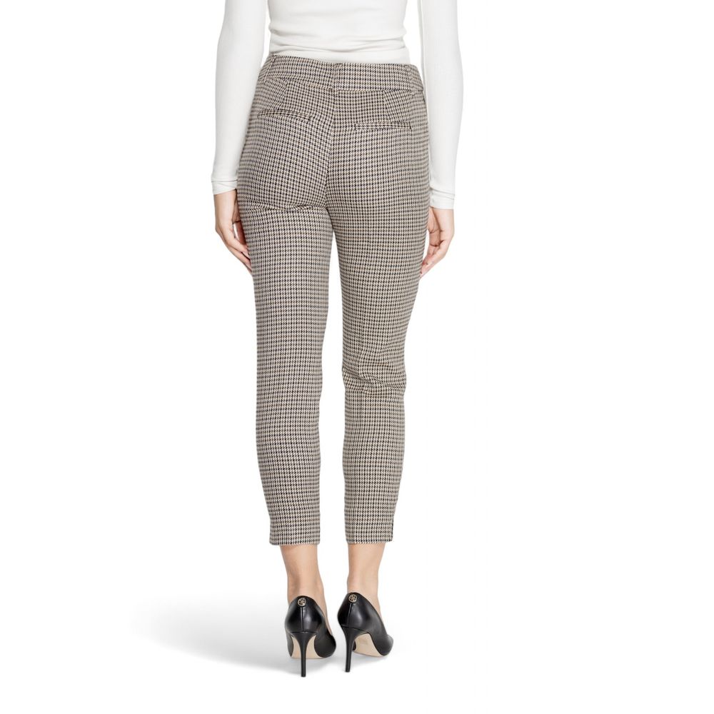 Only Beige Polyester Pant Only