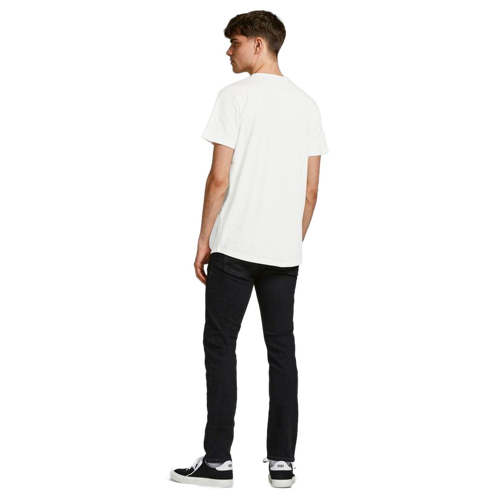 Jack Jones Cream Organic Cotton T-Shirt Jack Jones