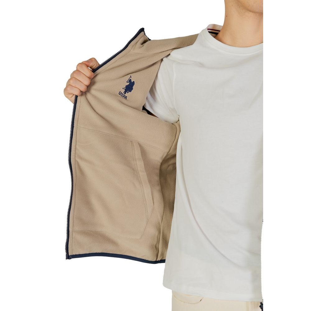 U.S. POLO ASSN. Blue Polyamide Jackets & Coat U.S. POLO ASSN.