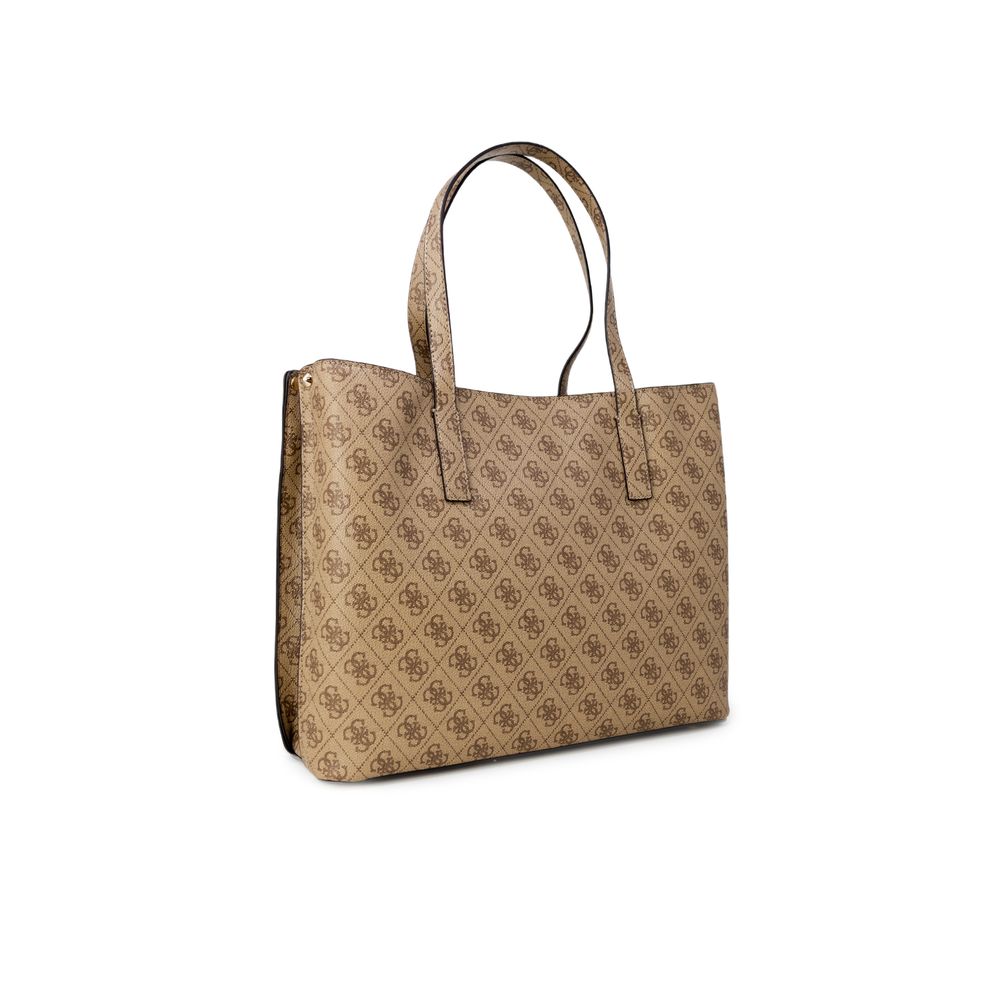 Guess Beige Polyethylene Handbag Guess