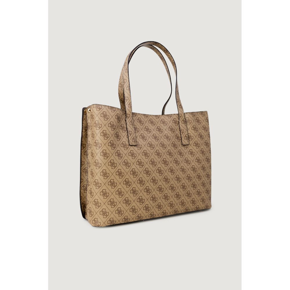 Guess Beige Polyethylene Handbag Guess
