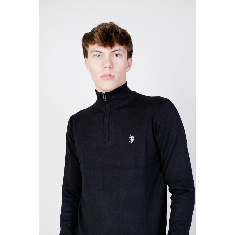 U.S. POLO ASSN. Black Cotton Sweater U.S. POLO ASSN.