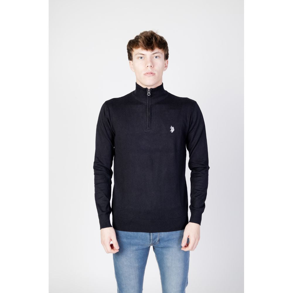 U.S. POLO ASSN. Black Cotton Sweater U.S. POLO ASSN.