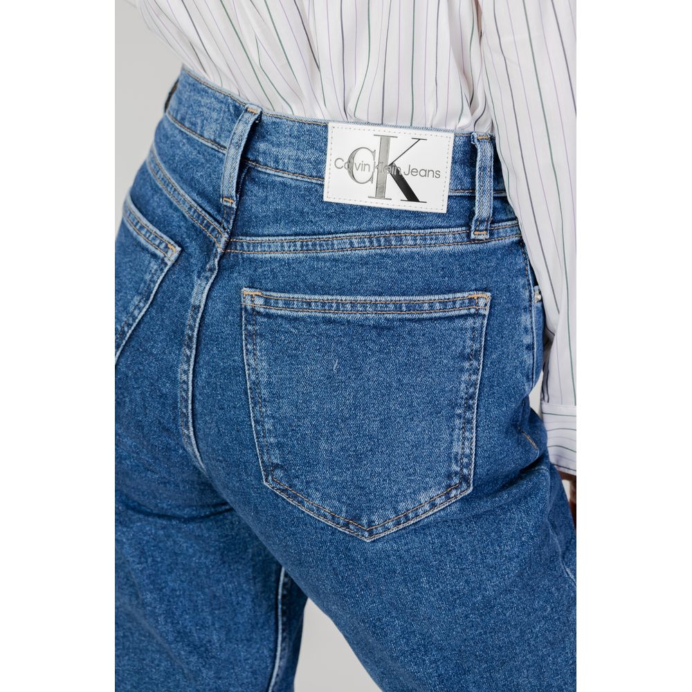 Calvin Klein Jeans Blue Cotton Slim Fit Jean Calvin Klein Jeans