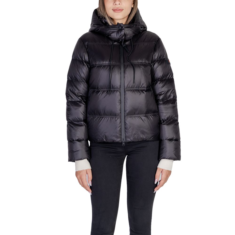 Peuterey Black Polyamide Jackets & Coat Peuterey