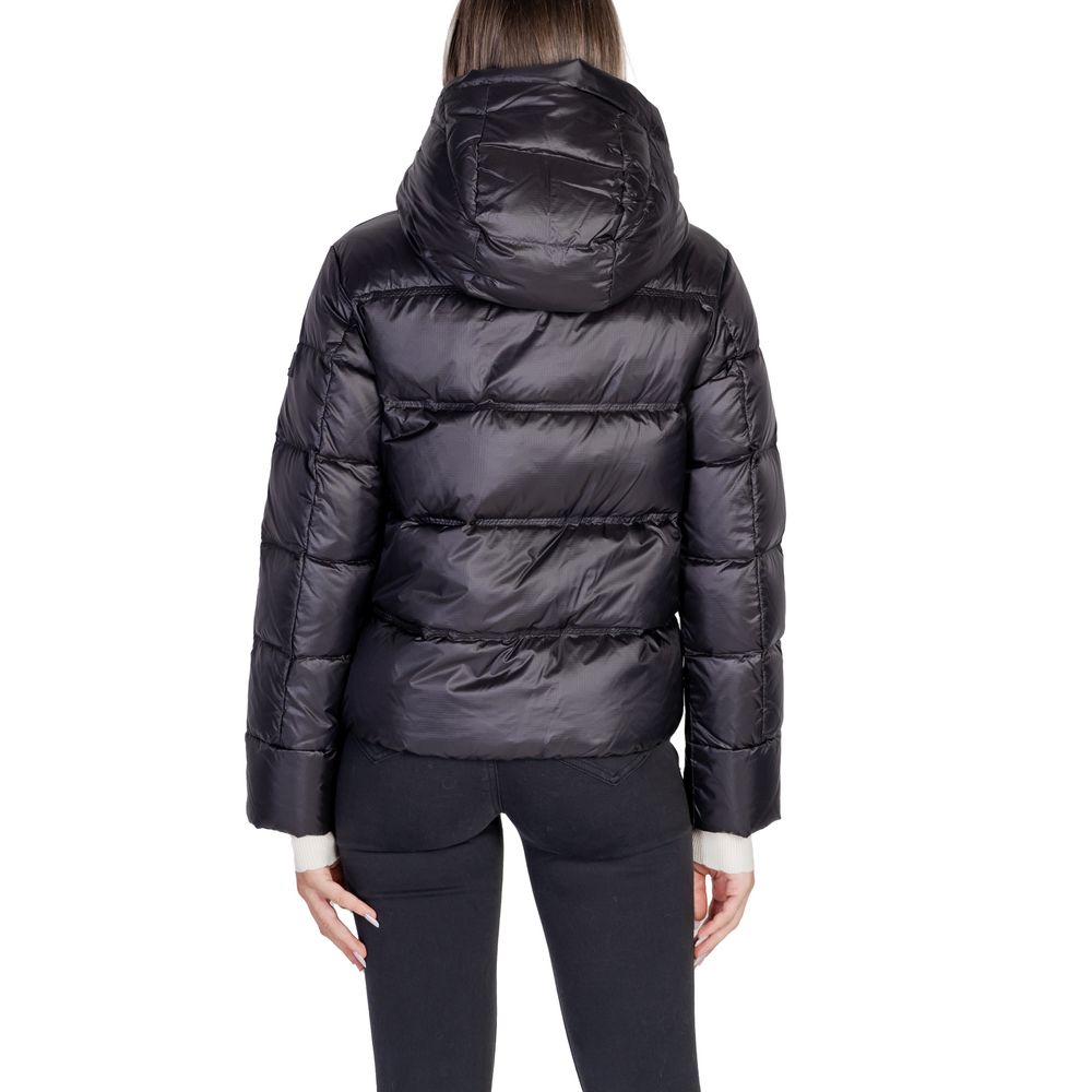 Peuterey Black Polyamide Jackets & Coat Peuterey