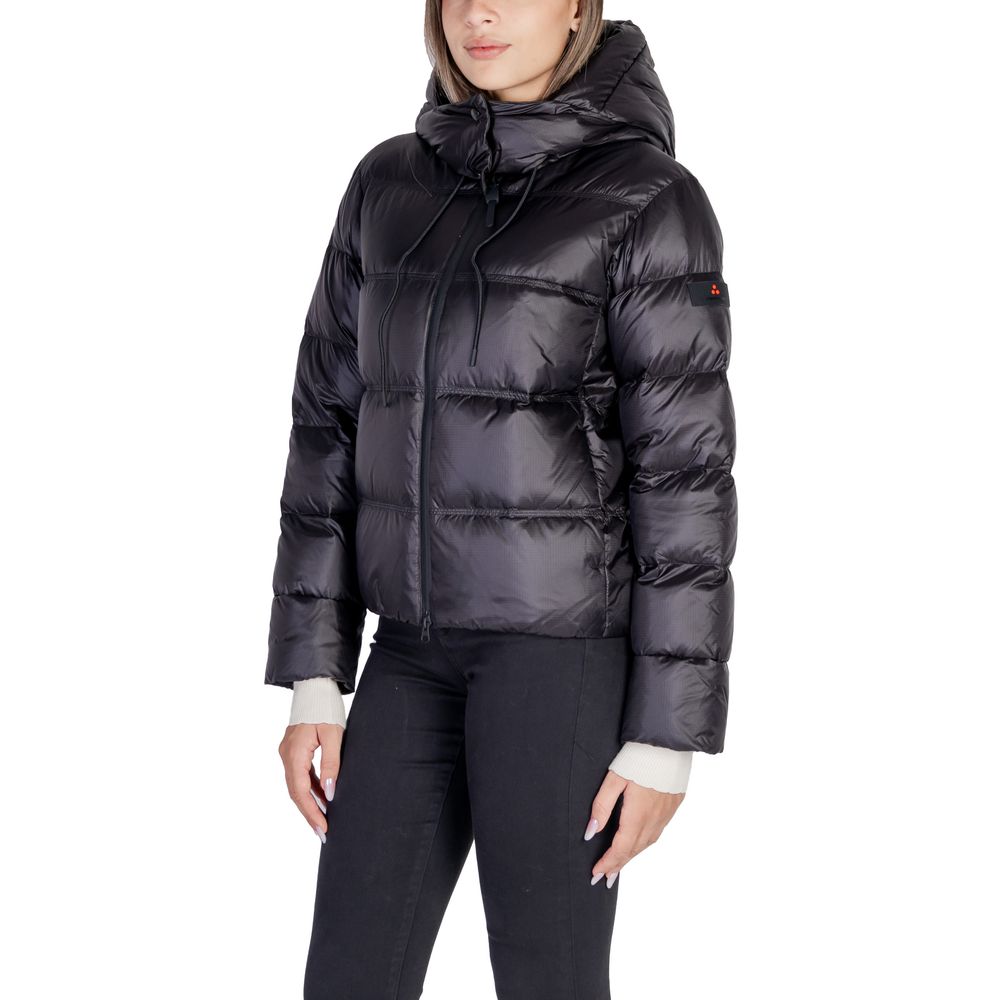 Peuterey Black Polyamide Jackets & Coat Peuterey