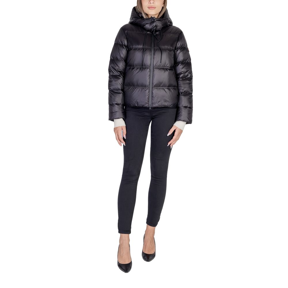 Peuterey Black Polyamide Jackets & Coat Peuterey