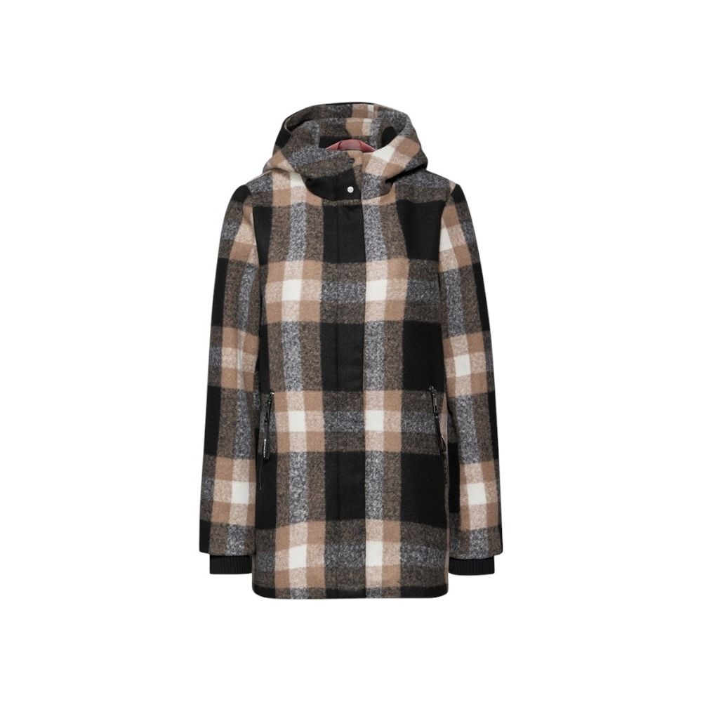 Street One Beige Polyester Jackets & Coat Street One