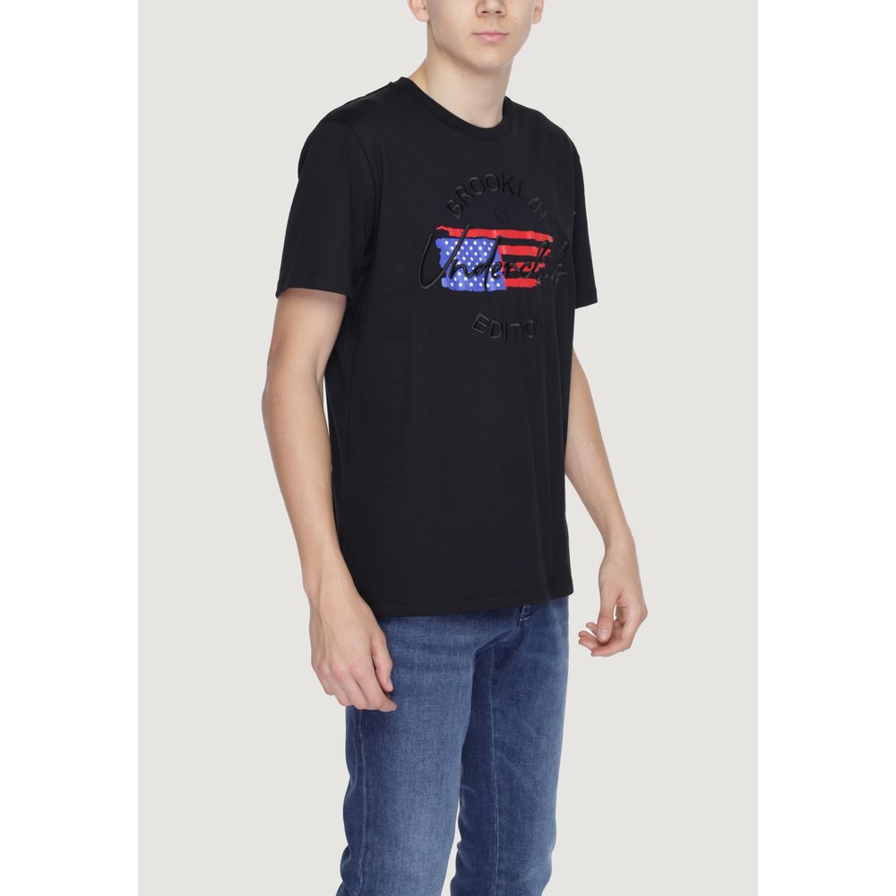 Underclub Black Cotton T-Shirt Underclub
