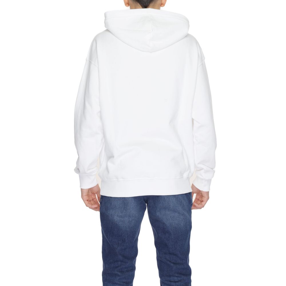 Underclub White Cotton Hoody Underclub