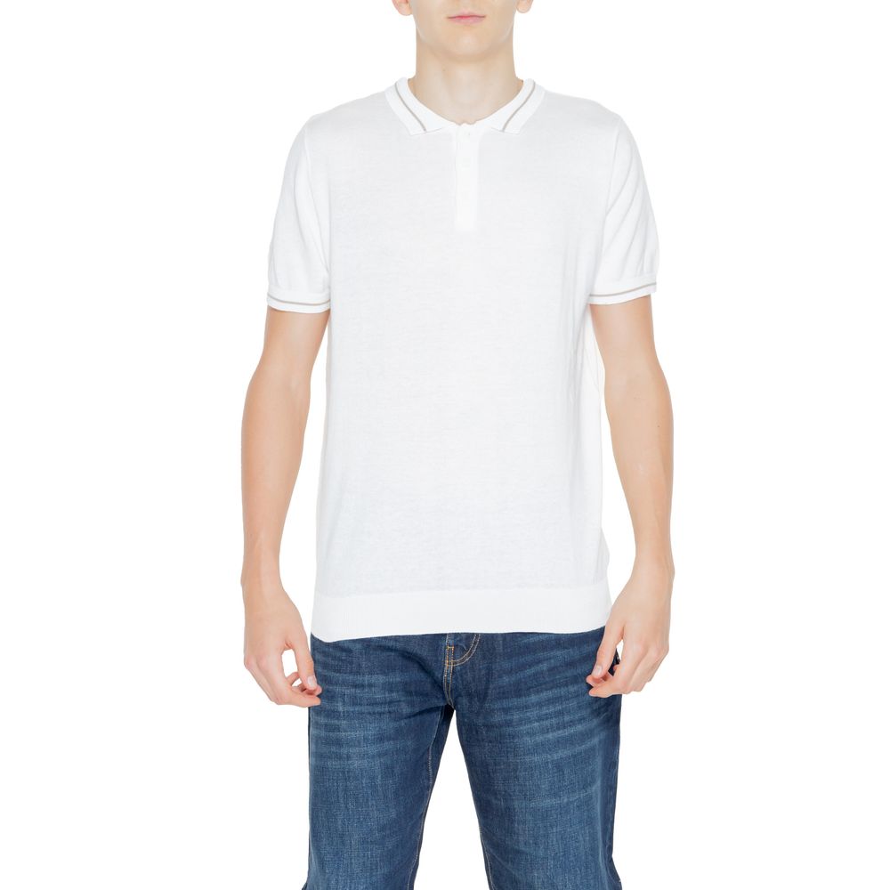 Hamaki-Ho White Cotton Sweater Hamaki-Ho