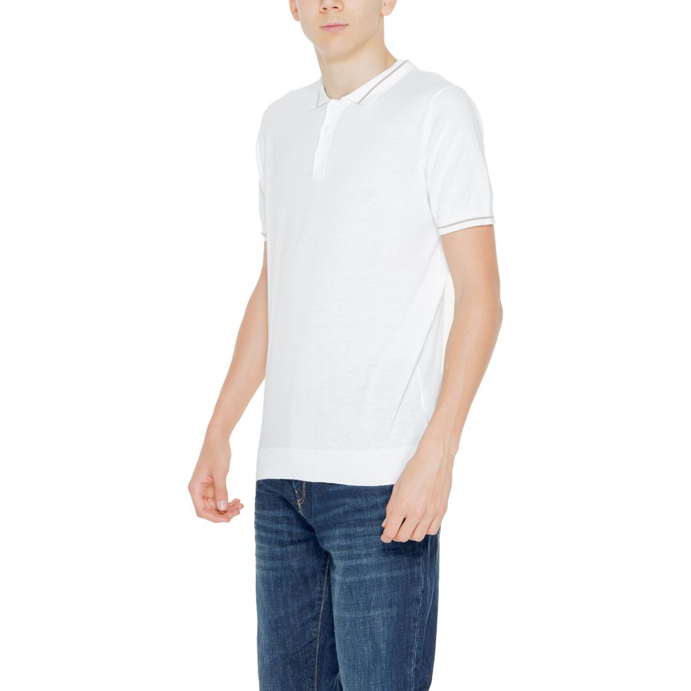 Hamaki-Ho White Cotton Sweater Hamaki-Ho