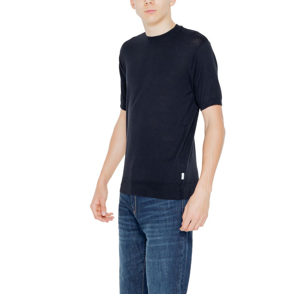 Hamaki-Ho Black Cotton Sweater Hamaki-Ho
