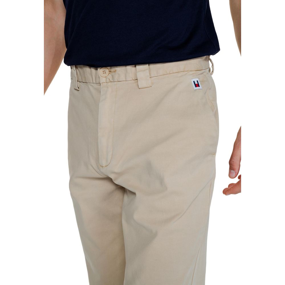 Tommy Hilfiger Jeans Gold Recycled Cotton Pant Tommy Hilfiger Jeans