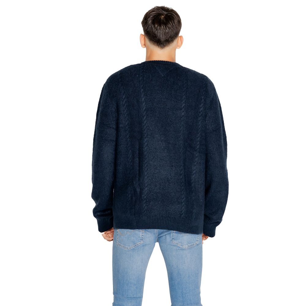 Tommy Hilfiger Jeans Blue Marabou Sweater Tommy Hilfiger Jeans