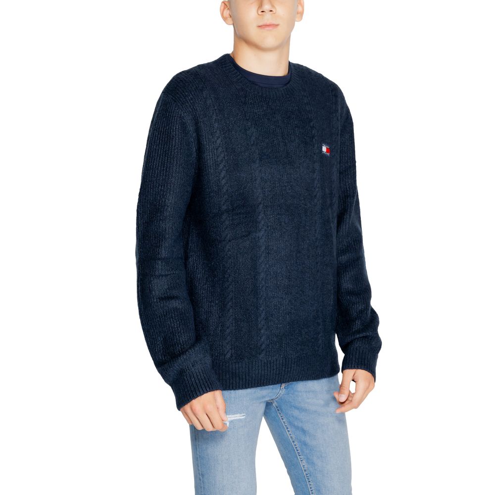 Tommy Hilfiger Jeans Blue Marabou Sweater Tommy Hilfiger Jeans