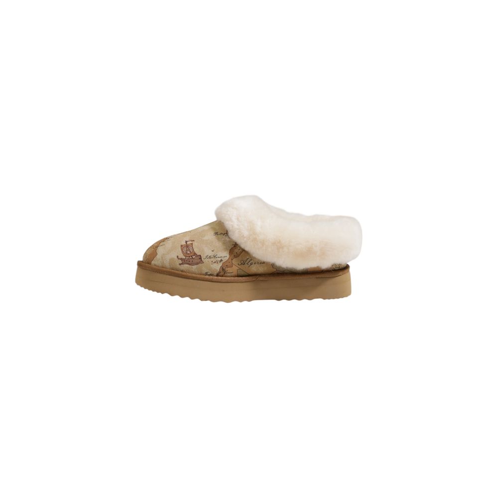 Alviero Martini Prima Classe Beige Fabric Ankle Alviero Martini Prima Classe