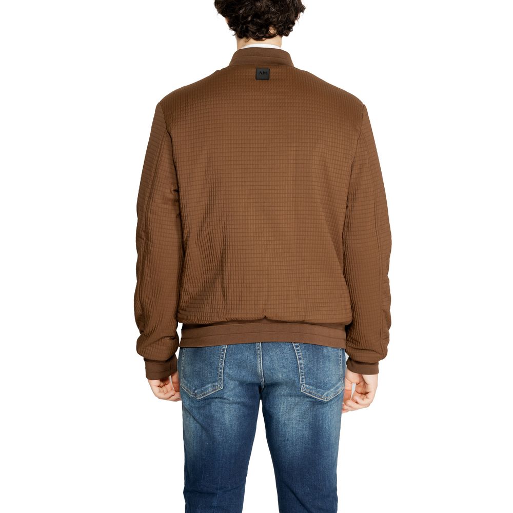Antony Morato Brown Polyester Jackets & Coat Antony Morato