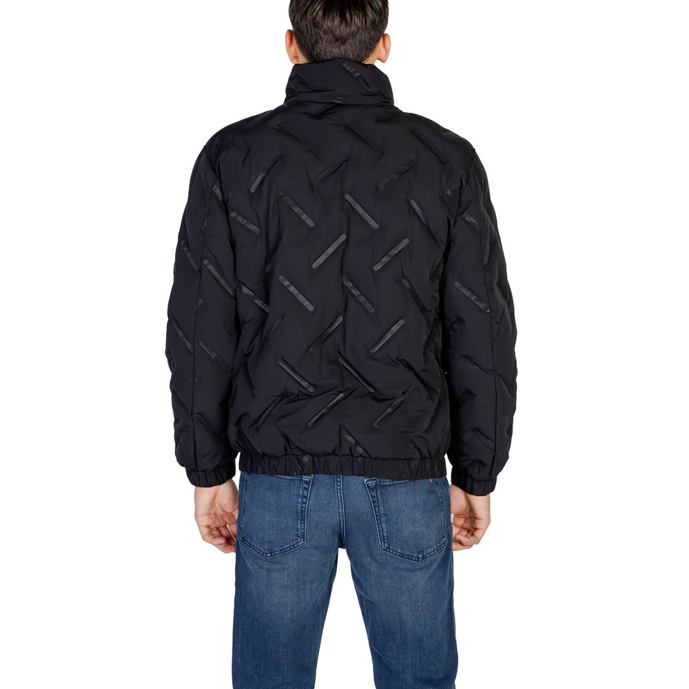 Antony Morato Black Polyester Jackets & Coat Antony Morato