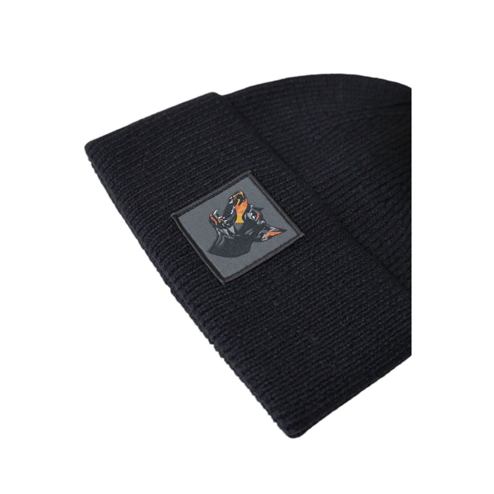 Antony Morato Black Wool Caps Baseball Hat Antony Morato