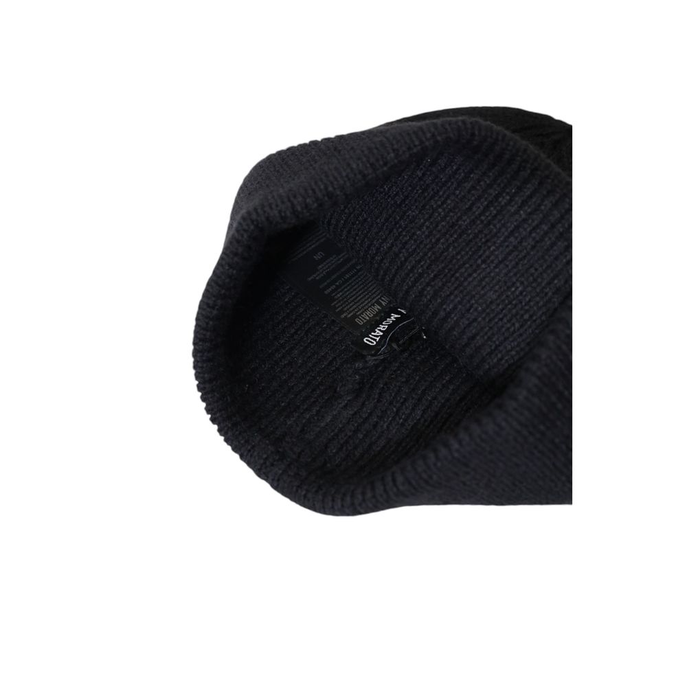 Antony Morato Black Wool Caps Baseball Hat Antony Morato