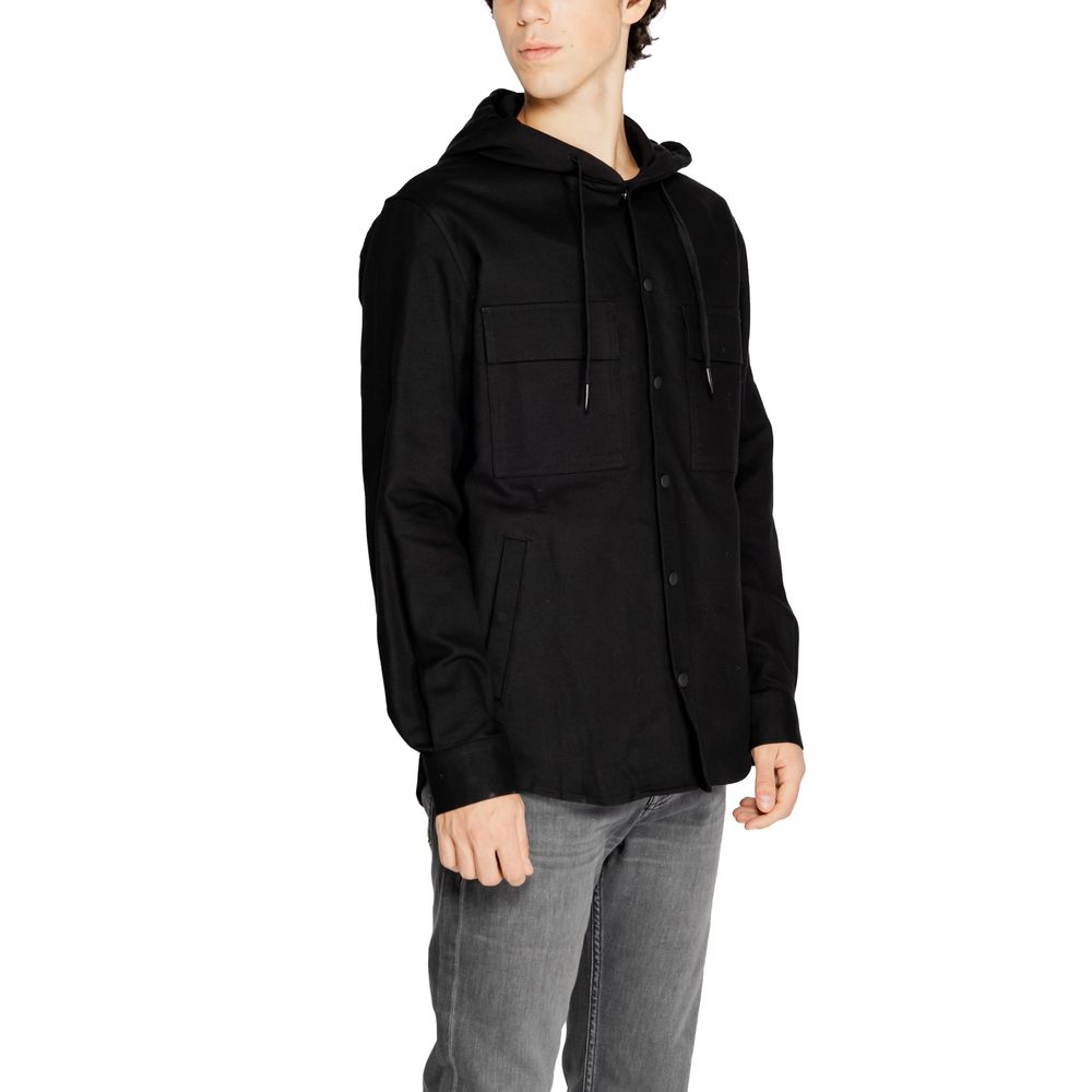 Antony Morato Black Cotton Shirt Antony Morato
