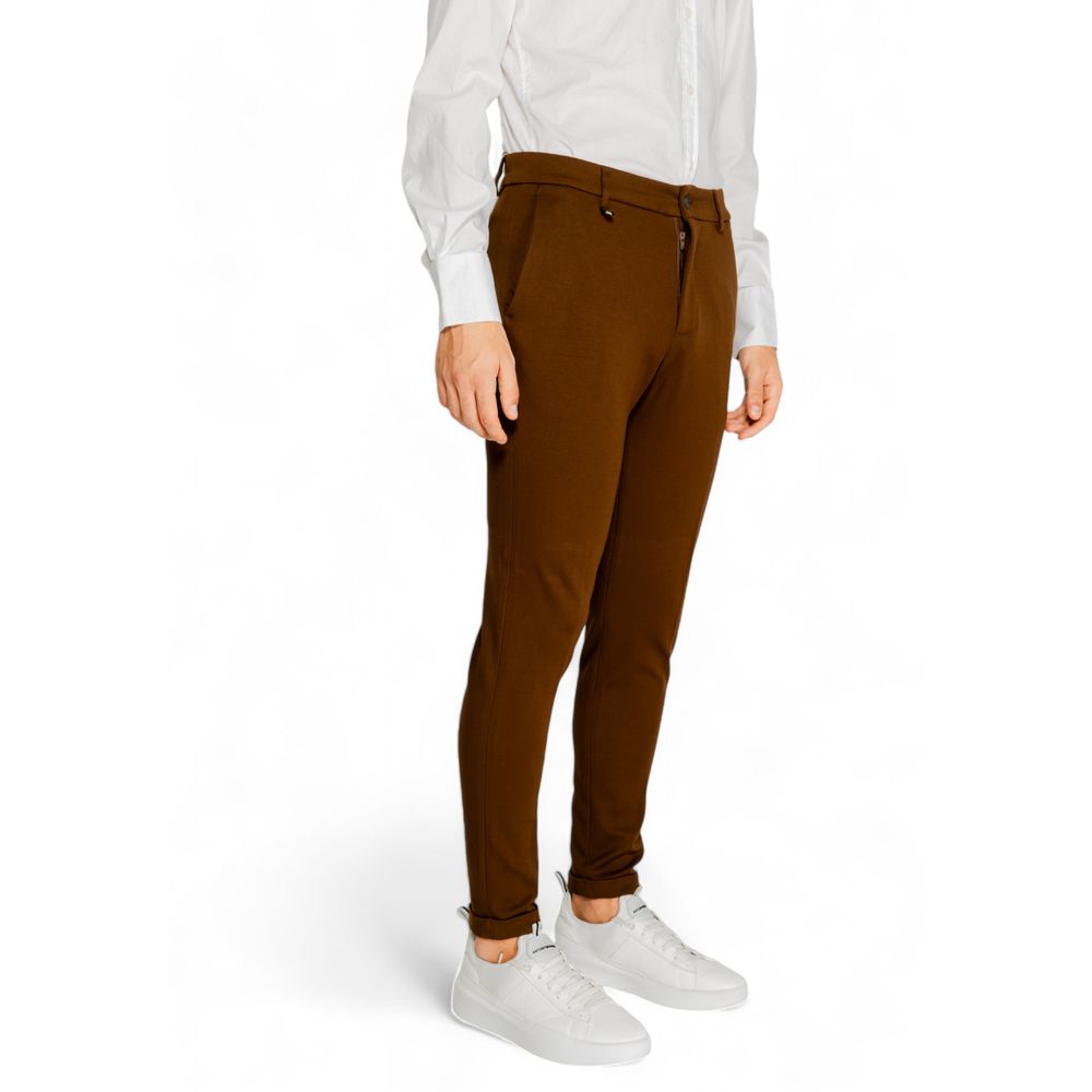 Antony Morato Brown Viscose Pant Antony Morato